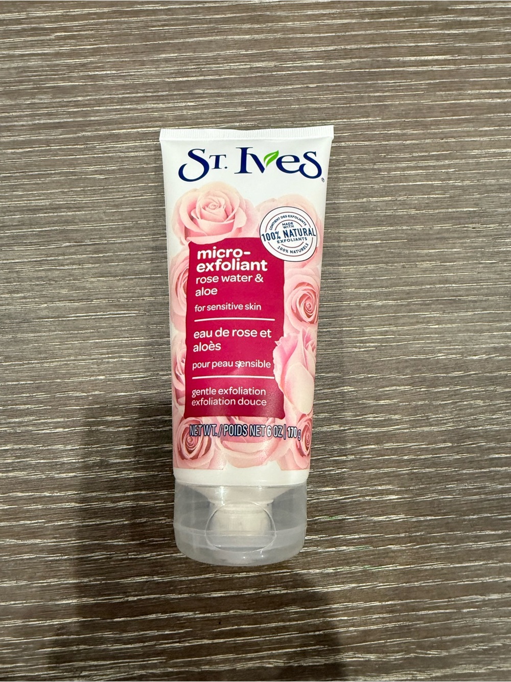 NWT St. Ives Rose Water & Aloe Micro-Exfoliant